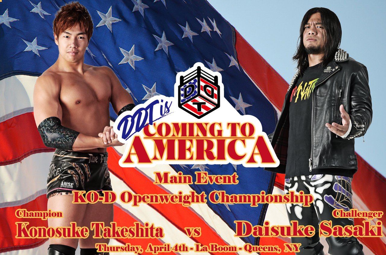 Coming To America DDT Stardom NJPW Wrestlemania Week Previews The